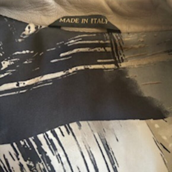 Italian Leather Jacket, Size 10 - Picture 2 of 4